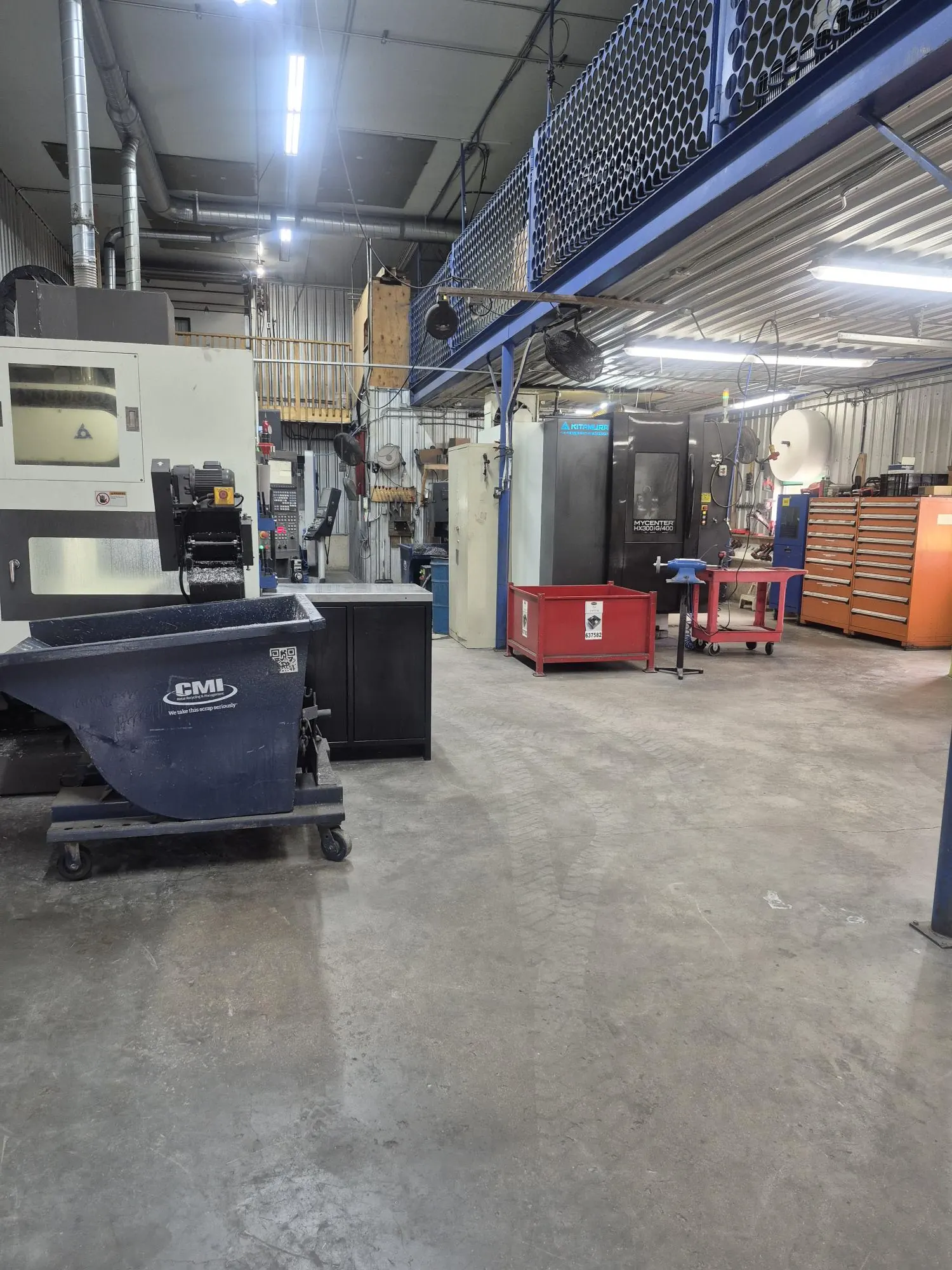 Amtek Precision Inc. CNC machine shop in Proton Station, Ontario