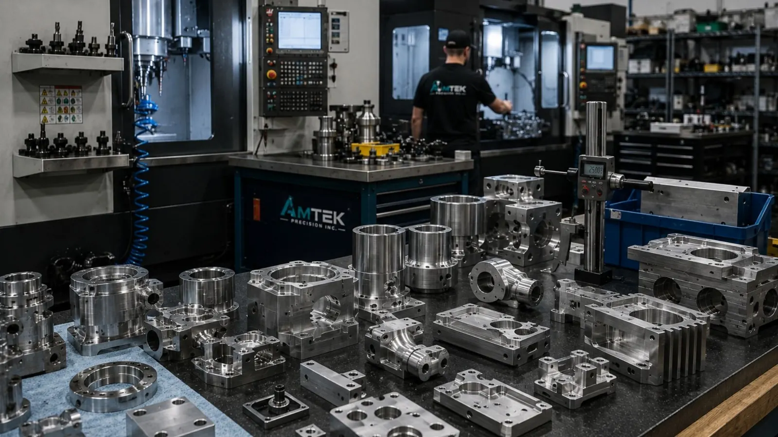CNC Milling & Turning at Amtek Precision Inc. in Proton Station, ON