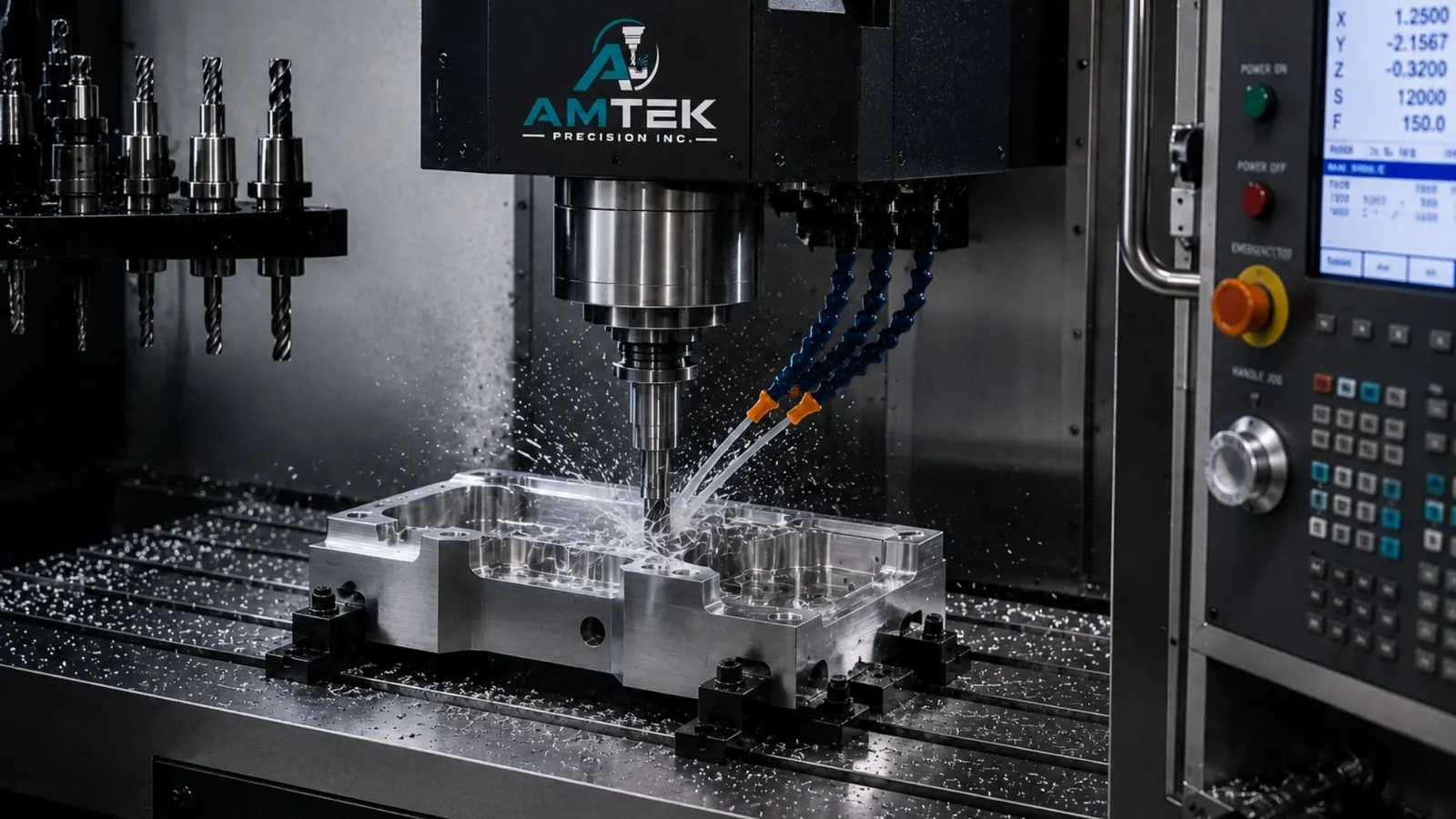 CNC Machining at Amtek Precision Inc. in Proton Station, ON